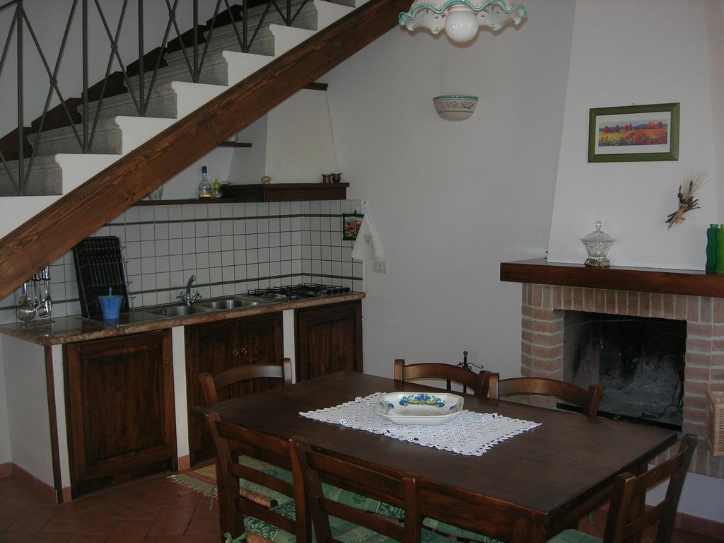 Agriturismo La Valle Del Sole Castiglione dʼOrcia Oda fotoğraf